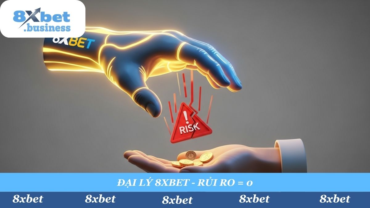 Khi trở thành đại lý 8xbet, bạn không phải chịu bất kỳ rủi ro nào. Mọi thua lỗ của người chơi sẽ do 8xbet chịu trách nhiệm hoàn toàn.