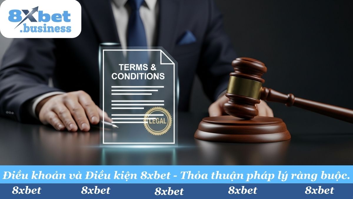 Đây là Thỏa Thuận Pháp Lý Ràng Buộc. Khi đăng ký tài khoản 8xbet, bạn xác nhận đã đọc, hiểu và đồng ý tuân thủ toàn bộ các Điều Khoản và Điều Kiện của chúng tôi.