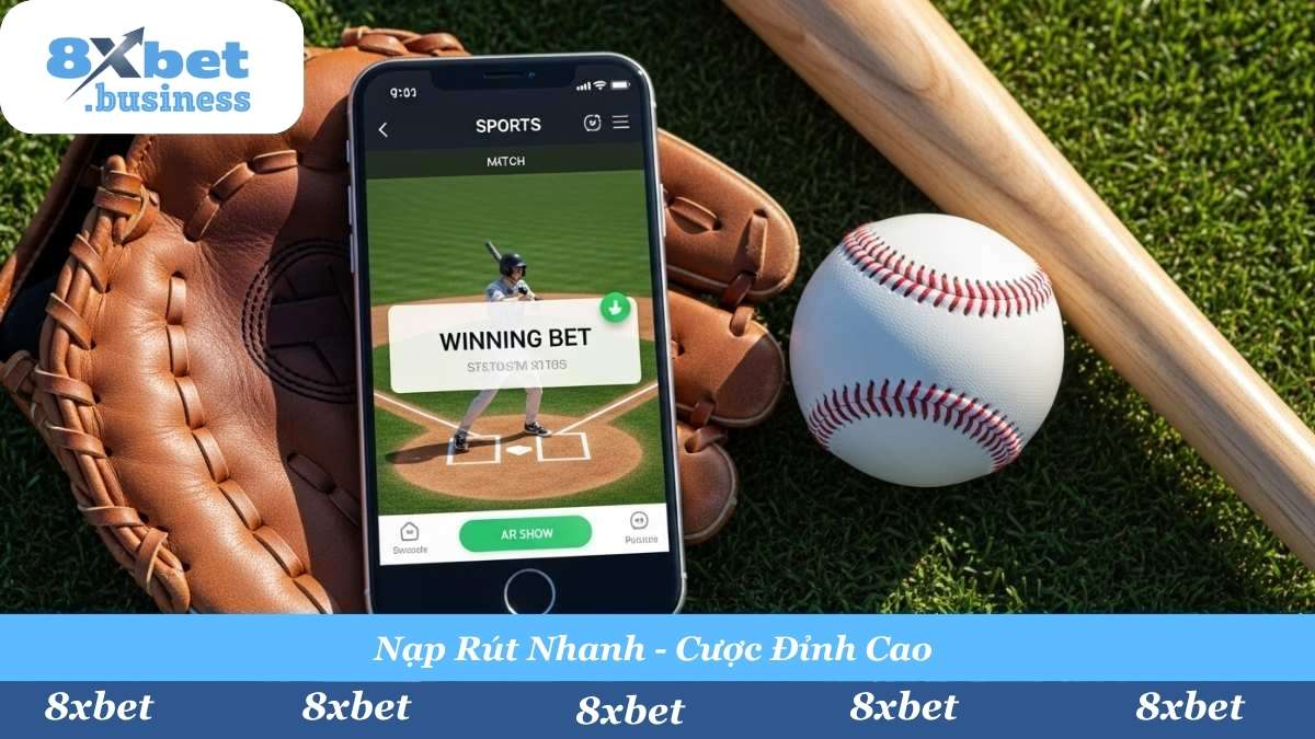 Tải App 8Xbet để tham gia đặt cược 5 hiệp đầu (F5) và nhận kết quả thắng thua siêu tốc ngay trên điện thoại.