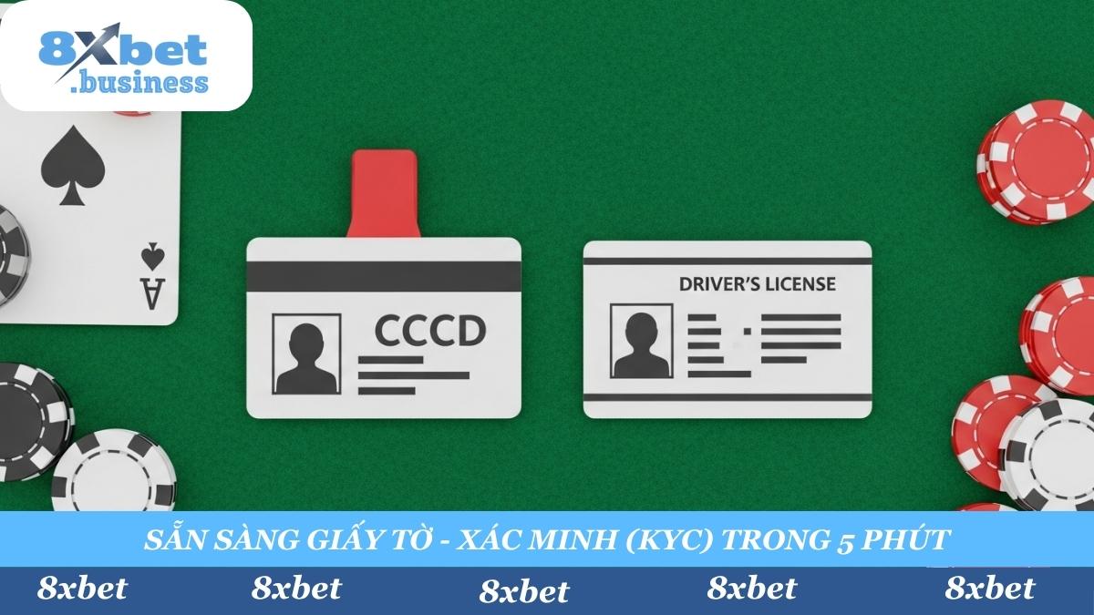 Để xác minh cấp 2, hãy chuẩn bị ảnh chụp rõ nét 2 mặt của CCCD, Bằng Lái Xe hoặc Hộ Chiếu (còn hạn sử dụng).